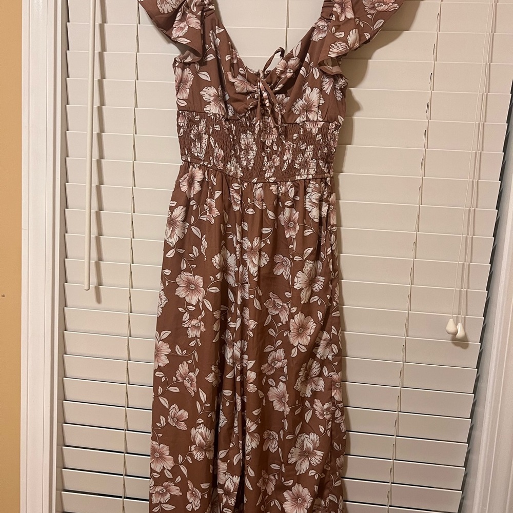 Pink jumpsuit